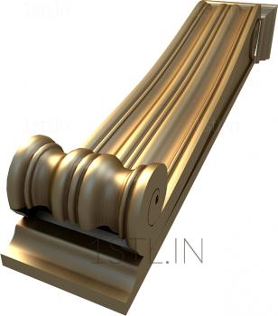 Corbels (KR_0400) 3D model for CNC machine