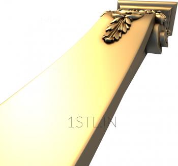 Corbels (KR_0414) 3D model for CNC machine