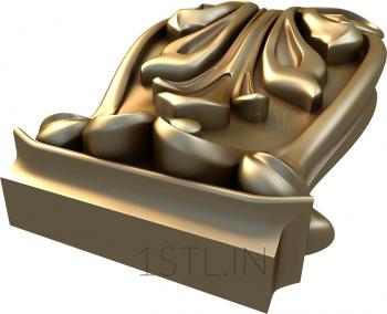 Corbels (KR_0423) 3D model for CNC machine