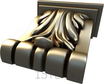 Corbels (KR_0439) 3D model for CNC machine