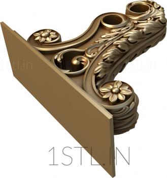 Corbels (KR_0485) 3D model for CNC machine