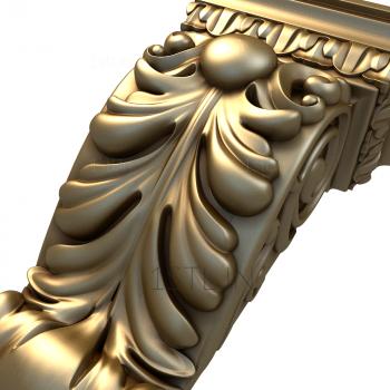 Corbels (KR_0503) 3D model for CNC machine