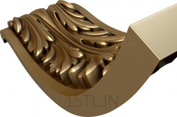 Corbels (KR_0505) 3D model for CNC machine