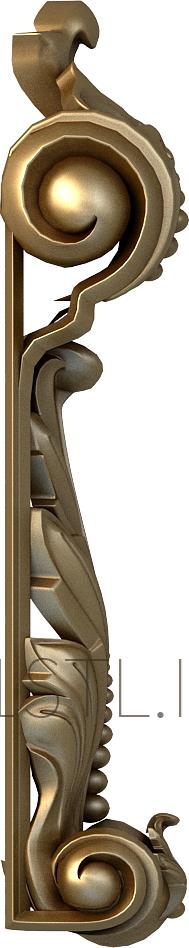 Corbels (KR_0511) 3D model for CNC machine