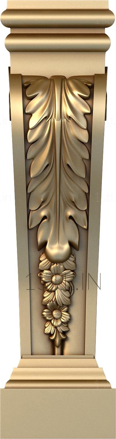 Corbels (KR_0515) 3D model for CNC machine