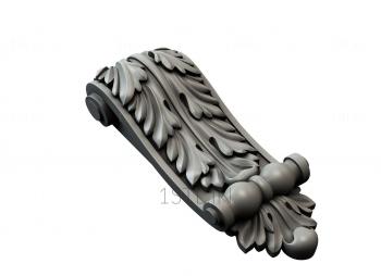 Corbels (KR_0529) 3D model for CNC machine