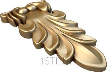 Corbels (KR_0625) 3D model for CNC machine