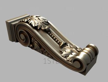 Corbels (KR_0633) 3D model for CNC machine