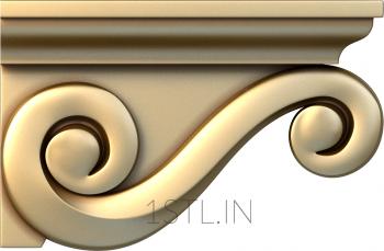 Corbels (KR_0634) 3D model for CNC machine