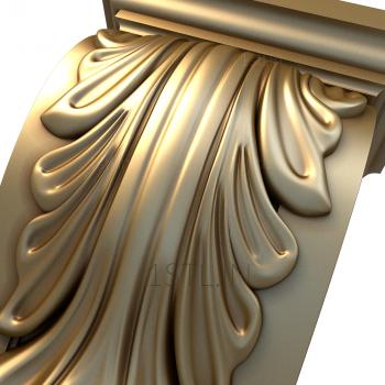 Corbels (KR_0674) 3D model for CNC machine