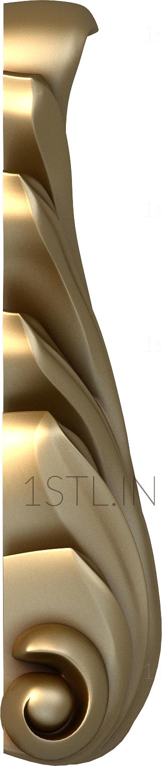 Corbels (KR_0688) 3D model for CNC machine