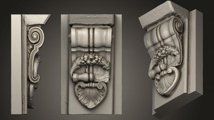 Corbels (KR_0724) 3D model for CNC machine