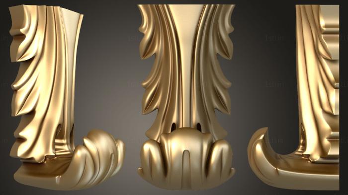 Corbels (KR_0732) 3D model for CNC machine