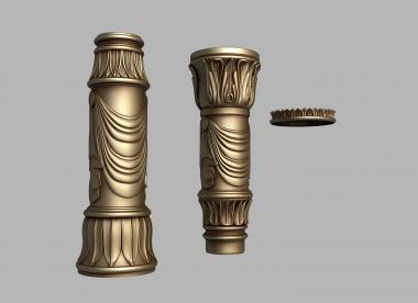 Corbels (KR_0762) 3D model for CNC machine