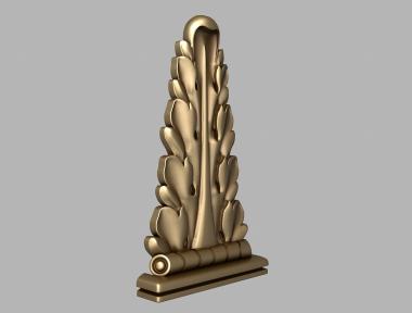 Corbels (KR_0763) 3D model for CNC machine