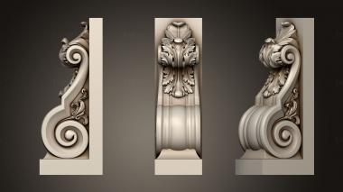 Corbels (KR_0781) 3D model for CNC machine