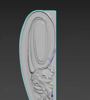 Corbels (KR_0803) 3D model for CNC machine