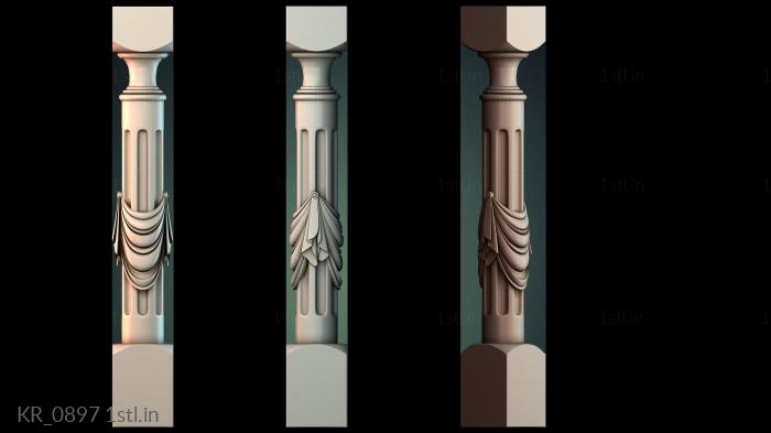 कॉर्बल्स (KR_0897) सीएनसी मशीन के लिए 3D मॉडल