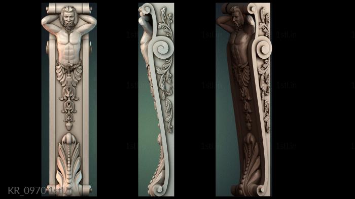 कॉर्बल्स (KR_0970) सीएनसी मशीन के लिए 3D मॉडल