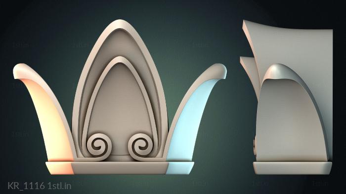 कॉर्बल्स (KR_1116) सीएनसी मशीन के लिए 3D मॉडल