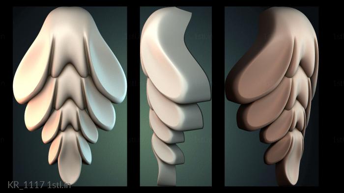 कॉर्बल्स (KR_1117) सीएनसी मशीन के लिए 3D मॉडल