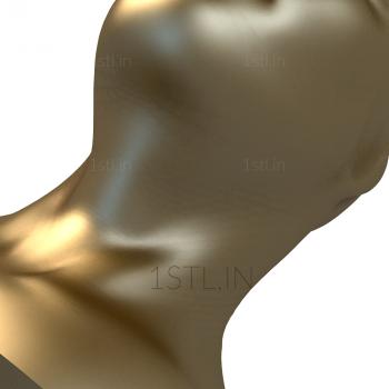 Mask (MS_0069) 3D model for CNC machine