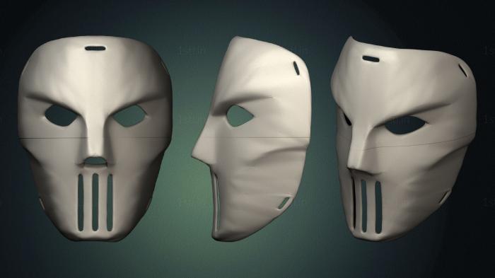 Mask (MS_0349) 3D model for CNC machine