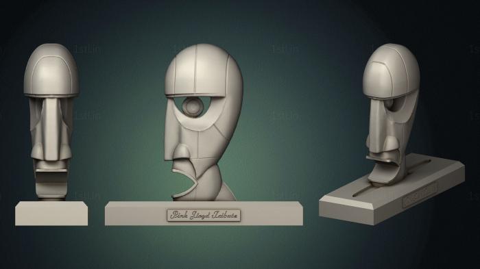 Mask (MS_0371) 3D model for CNC machine