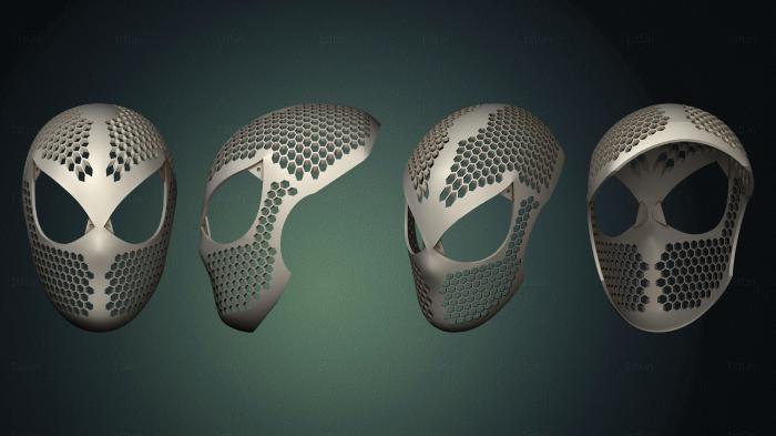 Mask (MS_0663) 3D model for CNC machine