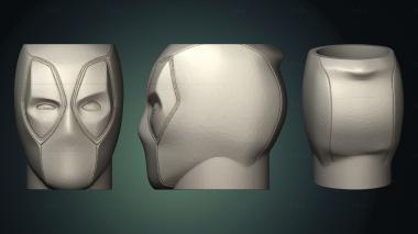 Mask (MS_0768) 3D model for CNC machine