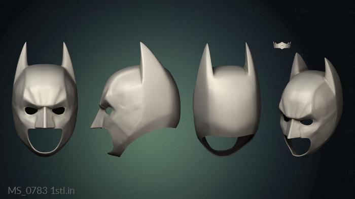 Mask (MS_0783) 3D model for CNC machine