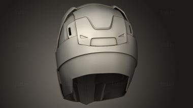 Mask (MS_0846) 3D model for CNC machine