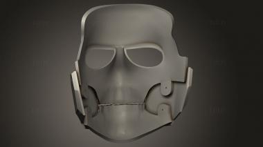 Mask (MS_0857) 3D model for CNC machine