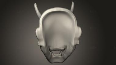 Mask (MS_0977) 3D model for CNC machine