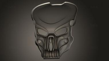 Mask (MS_1034) 3D model for CNC machine