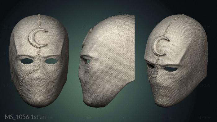 Mask (MS_1056) 3D model for CNC machine