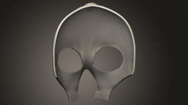 Mask (MS_1062) 3D model for CNC machine