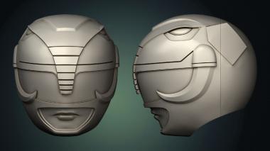 Mask (MS_1110) 3D model for CNC machine