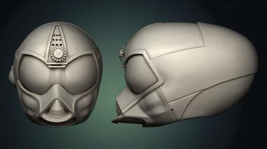 Mask (MS_1127) 3D model for CNC machine