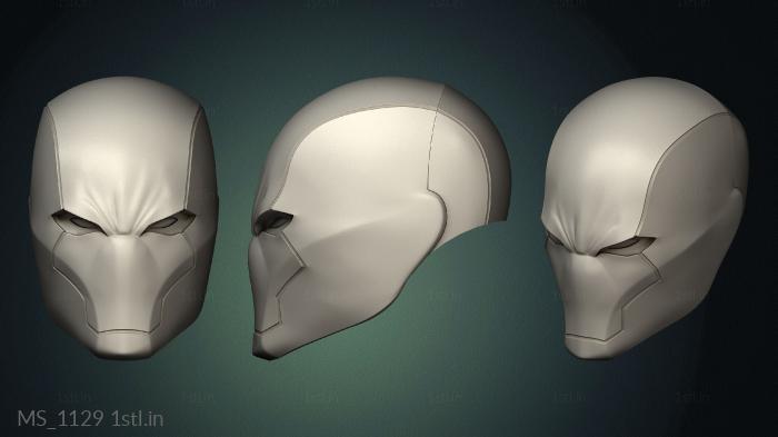 Mask (MS_1129) 3D model for CNC machine