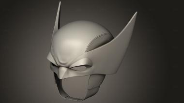 Mask (MS_1211) 3D model for CNC machine