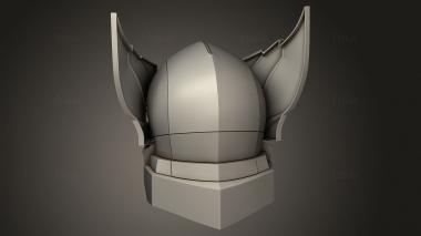 Mask (MS_1213) 3D model for CNC machine