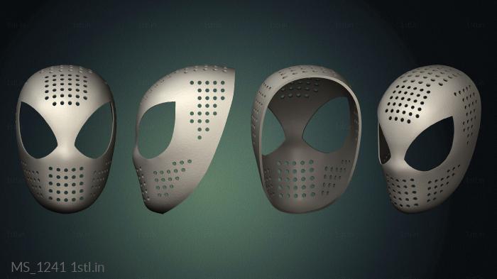 Mask (MS_1241) 3D model for CNC machine