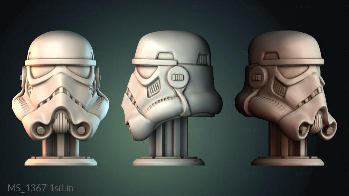 मुखौटा (MS_1367) सीएनसी मशीन के लिए 3D मॉडल