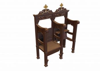 Church furniture (MBC_0034) 3D model for CNC machine