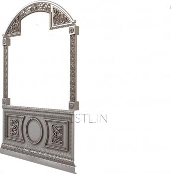 Church furniture (MBC_0036) 3D model for CNC machine