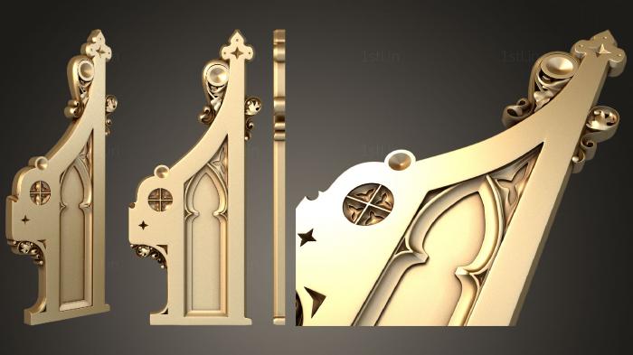 Church furniture (MBC_0049) 3D model for CNC machine