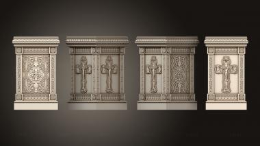 Church furniture (MBC_0062) 3D model for CNC machine