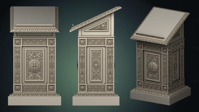 Church furniture (MBC_0063) 3D model for CNC machine