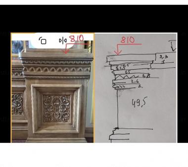 Church furniture (MBC_0070) 3D model for CNC machine